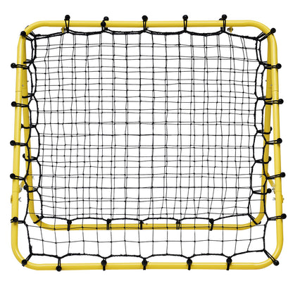 40"x35"x37" Soccer Rebounder Net Kick-Back Portable Football Training Gift