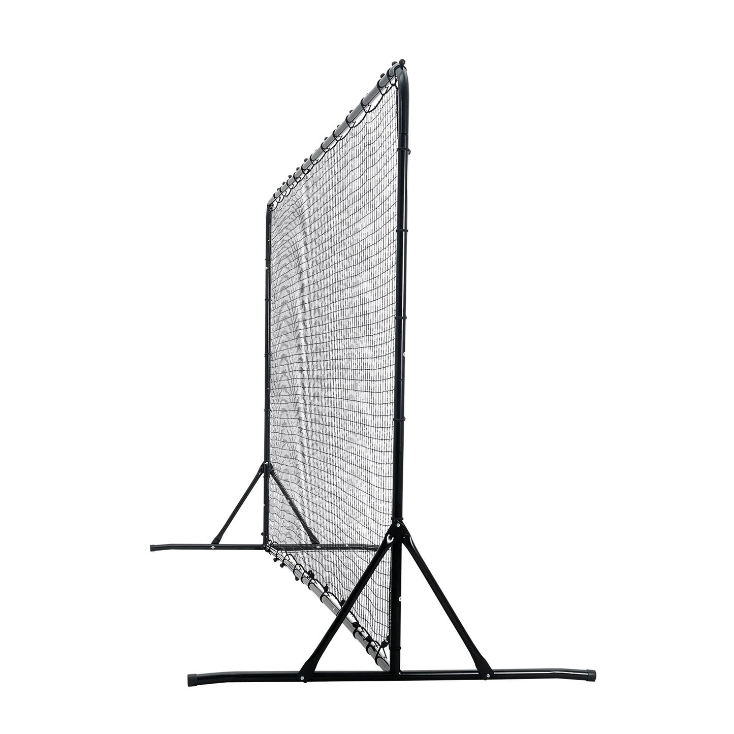 Soccer Rebounder Net, 12x6FT Iron Soccer Träningsutrustning, Sport Fotboll Träningspresent med bärbar väska, Volleyboll Rebounder Wall Perfekt för bakgårdsträning, Solouträning, Passningar