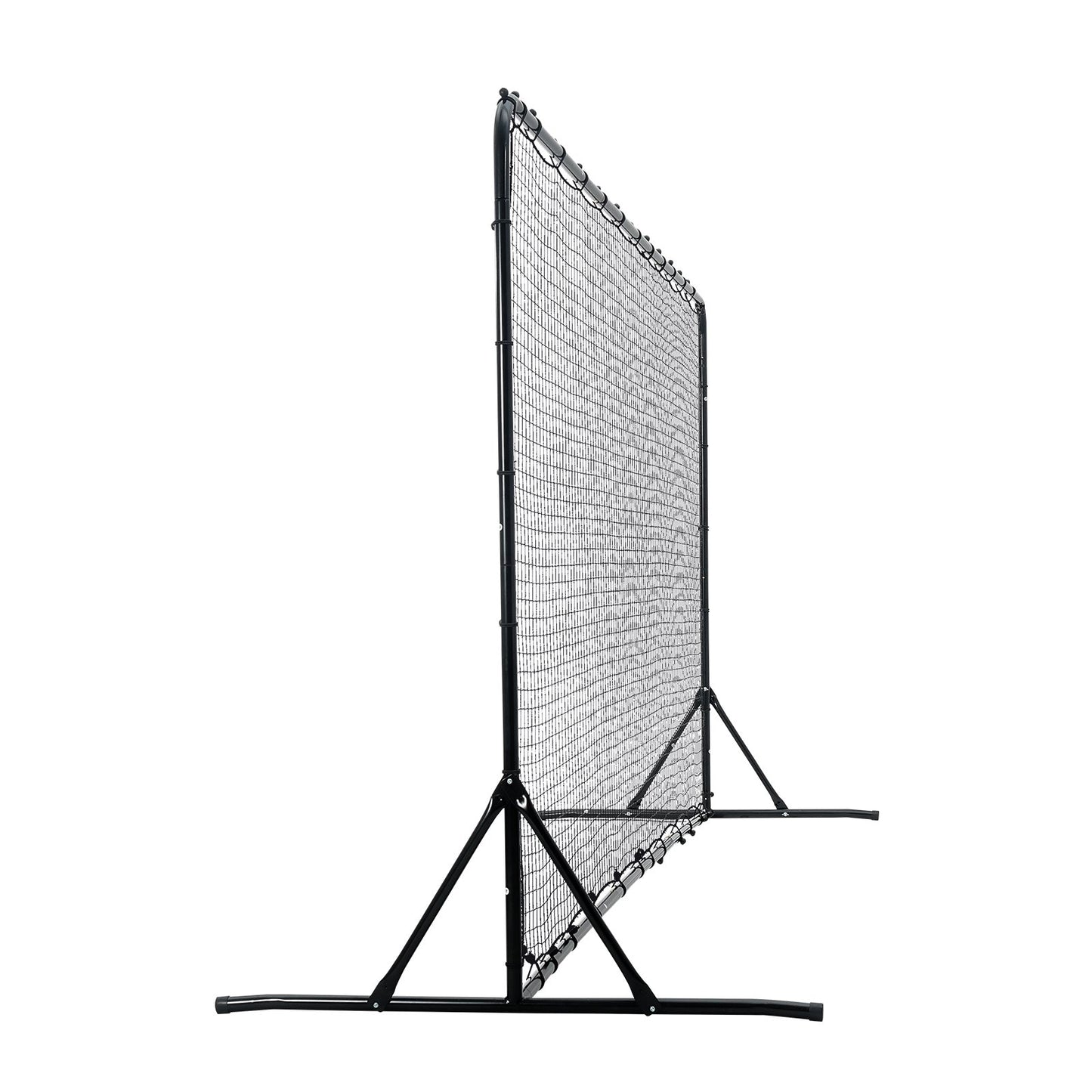 Soccer Rebounder Net, 12x6FT Iron Soccer Träningsutrustning, Sport Fotboll Träningspresent med bärbar väska, Volleyboll Rebounder Wall Perfekt för bakgårdsträning, Solouträning, Passningar