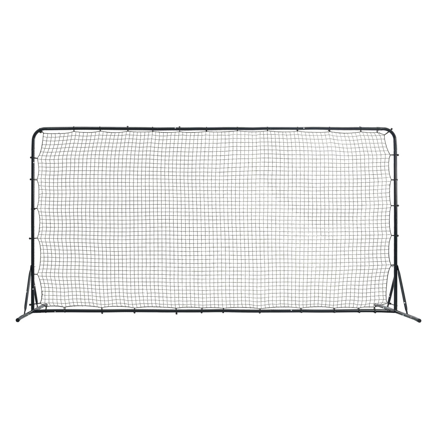 Soccer Rebounder Net, 12x6FT Iron Soccer Träningsutrustning, Sport Fotboll Träningspresent med bärbar väska, Volleyboll Rebounder Wall Perfekt för bakgårdsträning, Solouträning, Passningar