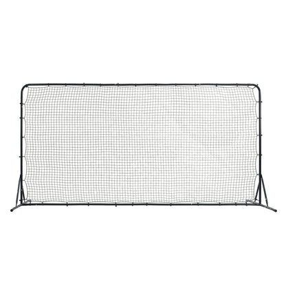 Soccer Rebounder Net, 12x6FT Iron Soccer Träningsutrustning, Sport Fotboll Träningspresent med bärbar väska, Volleyboll Rebounder Wall Perfekt för bakgårdsträning, Solouträning, Passningar