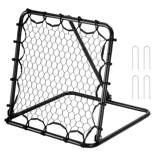 34"x34" Soccer Rebounder Net Kick-back Portable Soccer Training Gifts