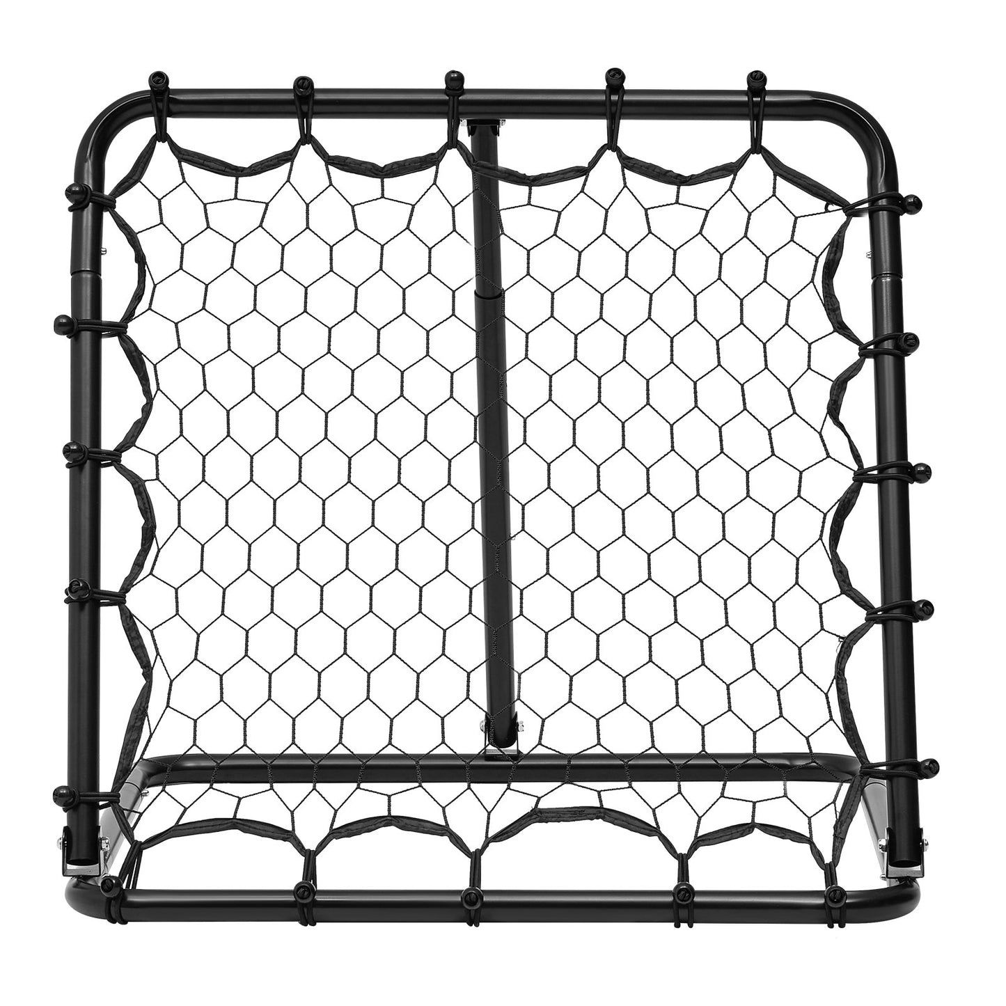 34"x34" Soccer Rebounder Net Kick-back Portable Soccer Training Gifts