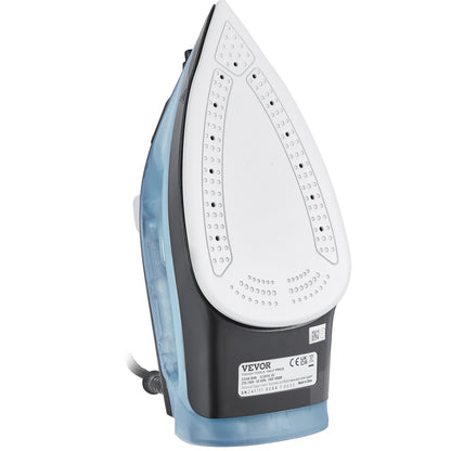Steam iron 1600W Iron for clothes Automatic shut-off Self-cleaning for ironing