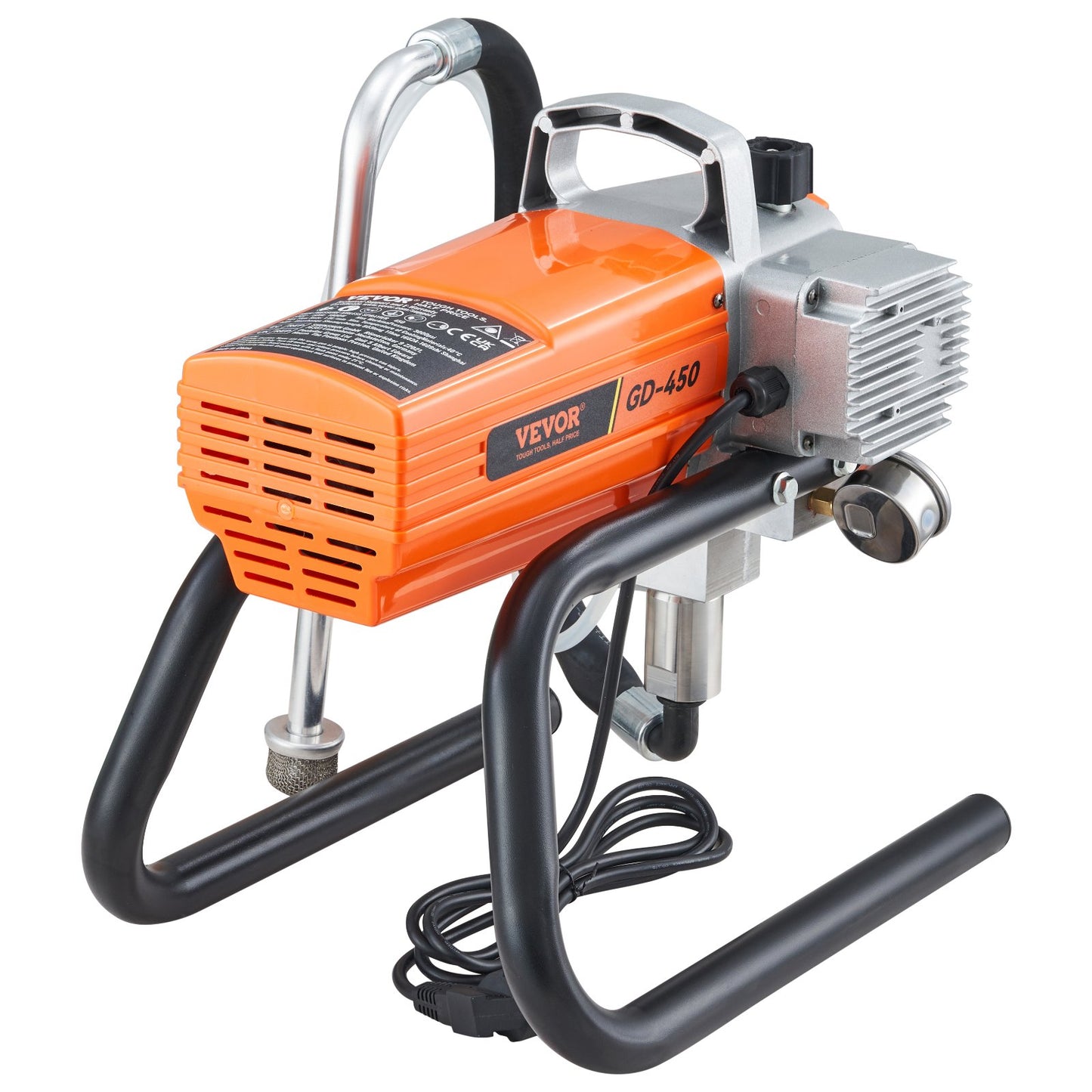 Hochdruck Airless Wand Farbe Spray Gun Spray Maschine Maschine Sprühen 1800W