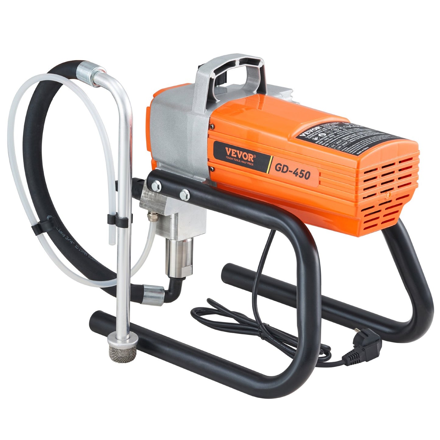 Hochdruck Airless Wand Farbe Spray Gun Spray Maschine Maschine Sprühen 1800W