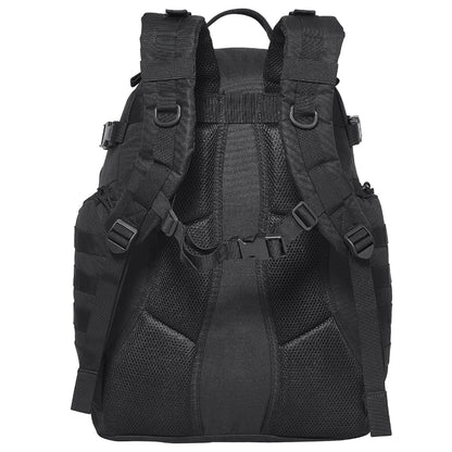 Tactical Backpack 40L Military Backpack with Molle Mode & Sponge Pad Black