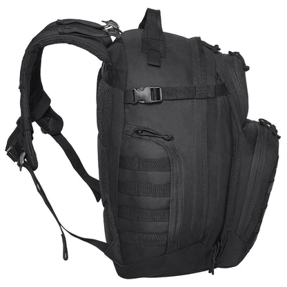Tactical Backpack 40L Military Backpack with Molle Mode & Sponge Pad Black