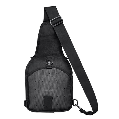 Tactical Sling Bag 10L Military Rover Shoulder Sling Backpack Black
