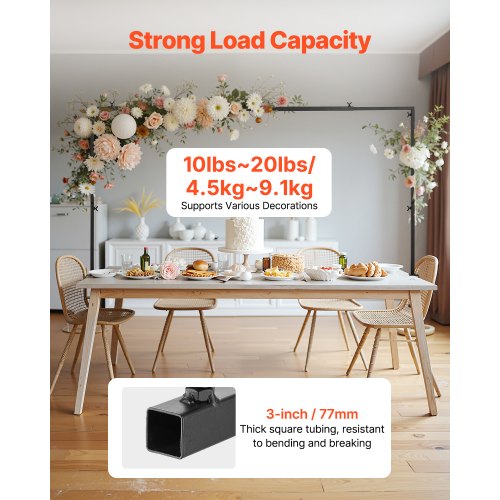 Overboard Stand Arc Frame 28-98 inch Length Adjustable Clamp Decor | EU