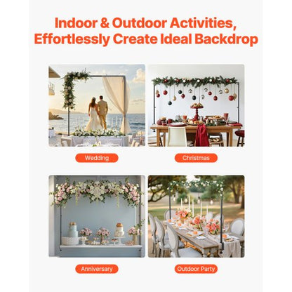 Overboard Stand Arc Frame 28-98 inch Length Adjustable Clamp Decor | EU