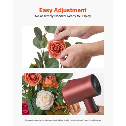 Freestanding Flower Arrangements for Weddings Flower Decorations 4 pcs | EU