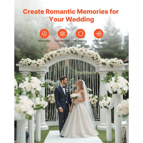 Flower balls for wedding table decorations 43 cm flower arrangement 10 pcs | EU