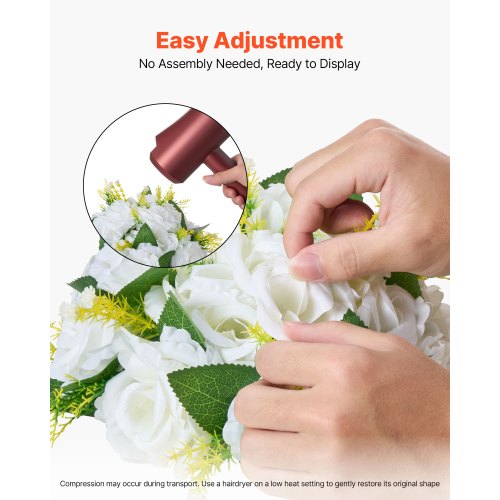 Flower balls for wedding table decorations 23 cm flower arrangement 10 pcs | EU