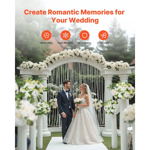 Flower balls for wedding table decorations 23 cm flower arrangement 10 pcs | EU