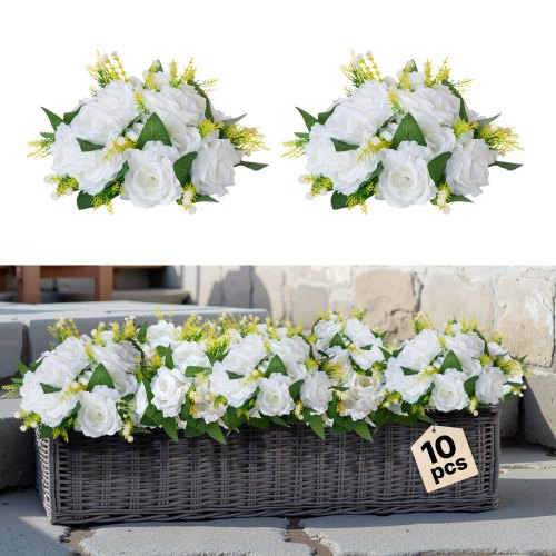 Flower balls for wedding table decorations 23 cm flower arrangement 10 pcs | EU