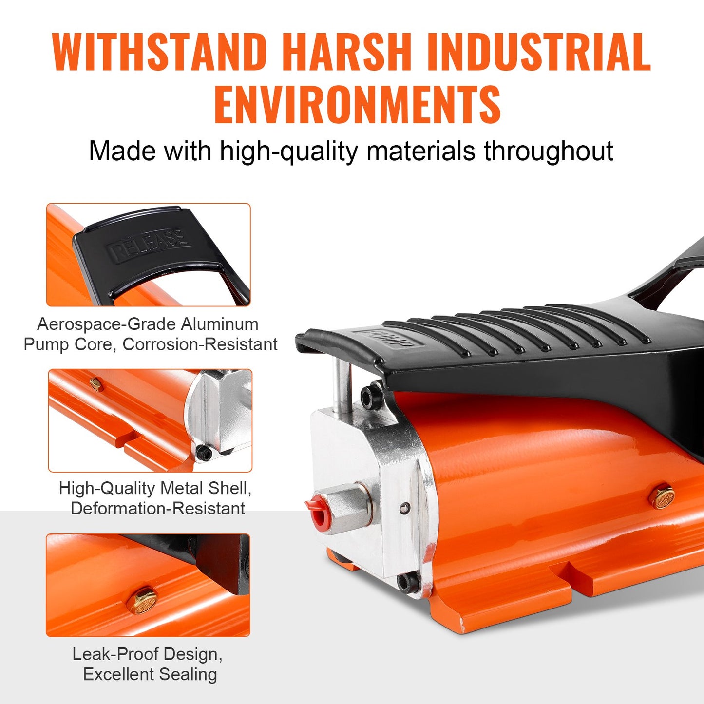 Air Hydraulic Air Pump Air Operated Foot Pump 10,000 PSI Frame Machine Pump