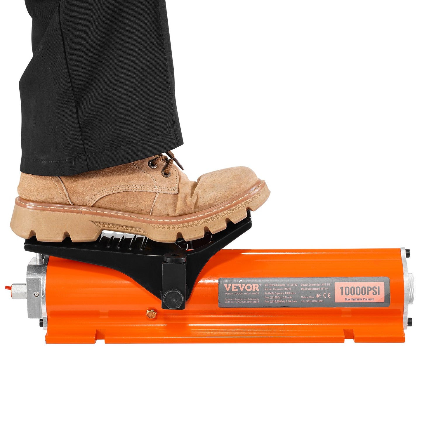 Air Hydraulic Air Pump Air Operated Foot Pump 10,000 PSI Frame Machine Pump