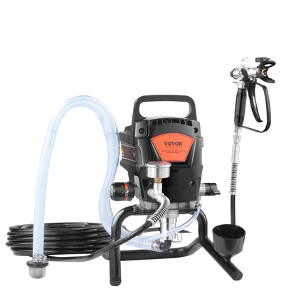 Stand Airless Paint Sprayer, 950W 3000PSI High-Efficiency Electric High-Pressure Sprayer, Fine and Even Painting Effect, Handheld Paint Sprayers for Home Decor and Exterior Furniture and Fences