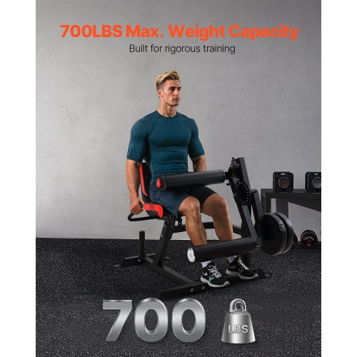Lower body leg extension and flexion machine, special bench for leg training, gym | EU