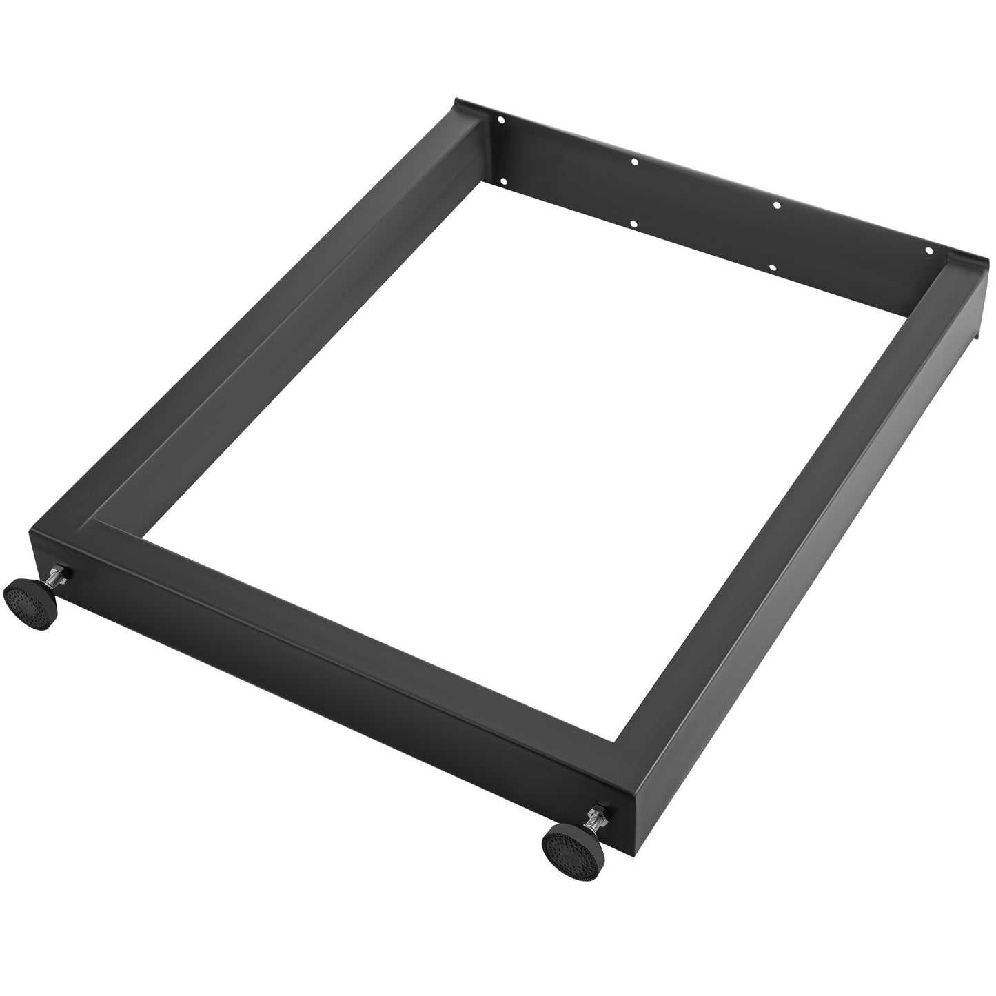 Svart metall bordsben Set med 2 stål bordsben 28x23 tum Matbordsben Kontorsbordsben Datorbordsben Stålbänksben Lantlig stil Bordsben Gör-det-själv-möbler Ben