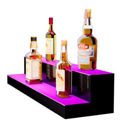 LED-upplyst spritflaska Display Bar Hylla RF & App Control 30" 2-Step