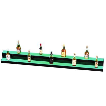 LED-beleuchtetes Spirituosenflaschen-Display, Barregal, RF- und App-Steuerung, 183 cm, 2-stufig