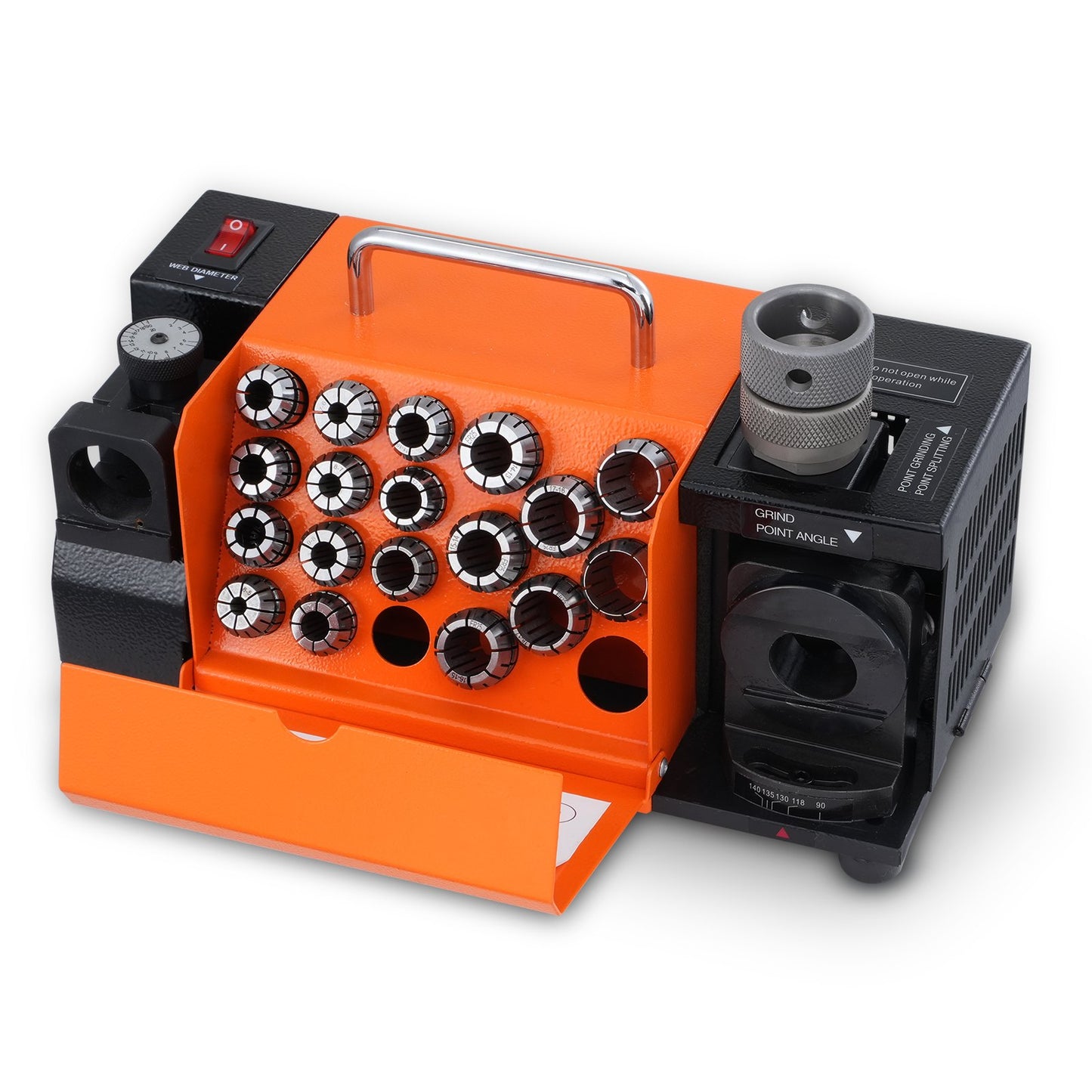 MR-20G Drill grinder 3-20 mm Grinding grinder &amp; 18 collets