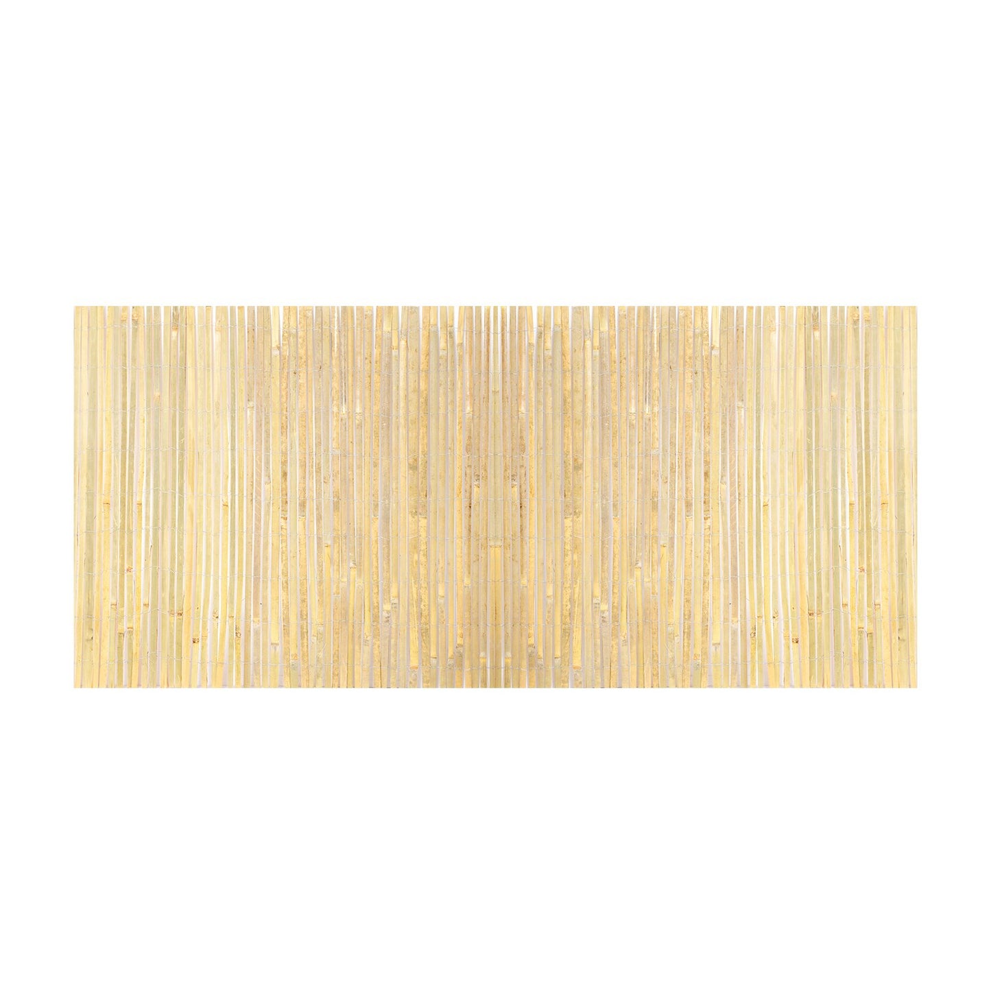 Natural Bamboo Lat Screening Privacy Bamboo Lat Fence 3 ft. H x 19.6 ft. L