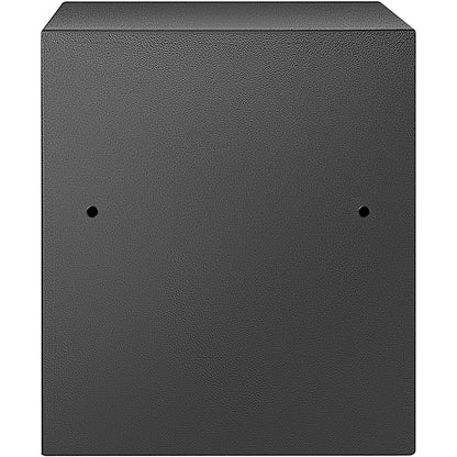 Safe, 1.7 Cubic Feet Safe with Fingerprint Lock and Digital Keypad, Fireproof Home Safe with Removable Shelf, Wall Mounted Security Cabinet for Cash, Watch, Passport, Documents, Black