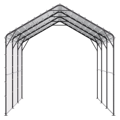 10' x 15' Metal Carport Heavy Duty Outdoor Car Shelter Garage for Boats