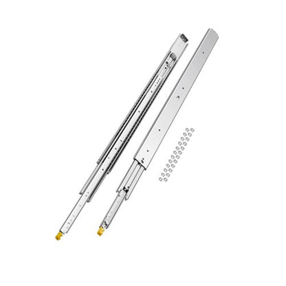 1 pair 18-60 inch soft-closing drawer slides ball bearing full extension | EU