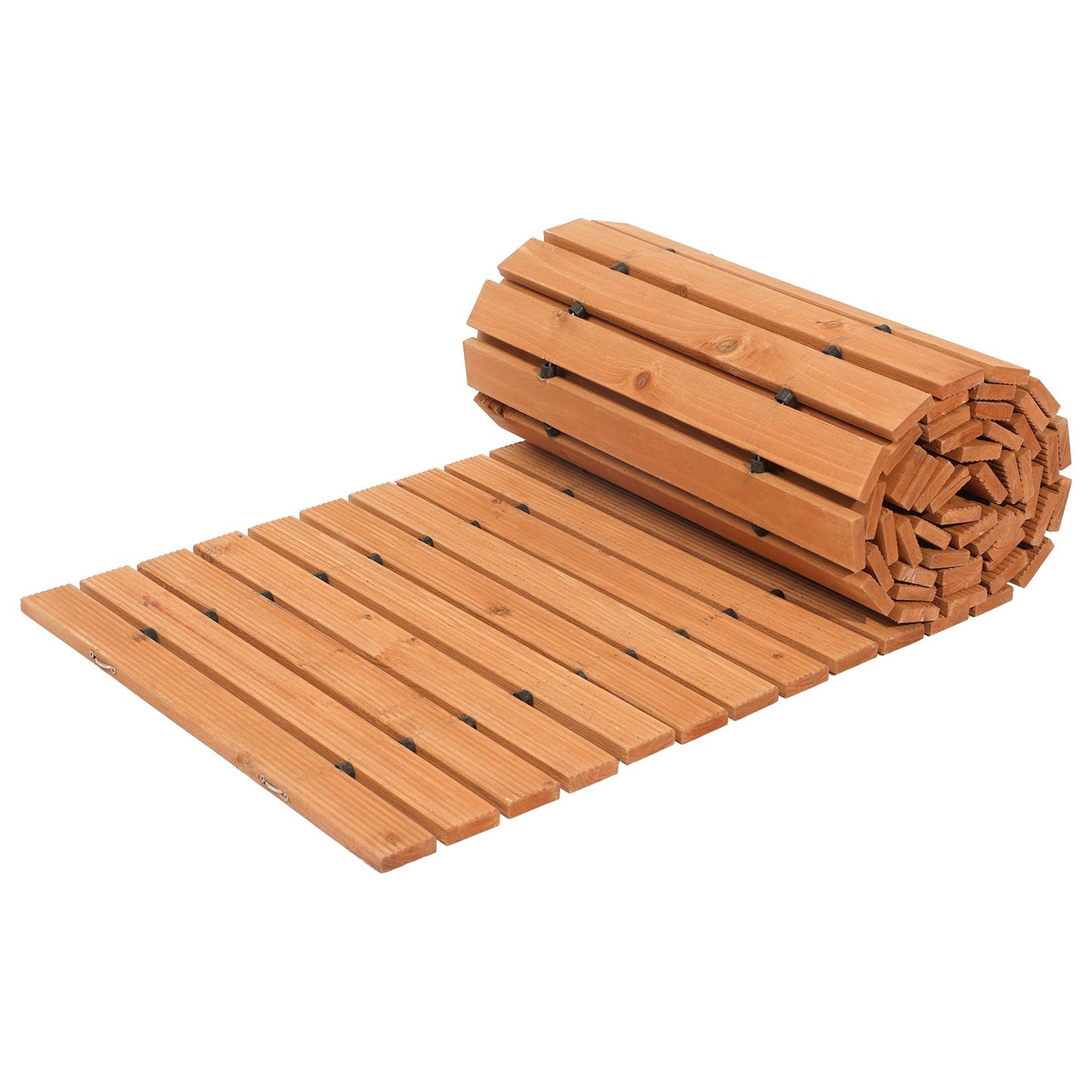 12 Fuß L x 22 Zoll B Gerader Gartenweg Ausrollbarer Gartenweg