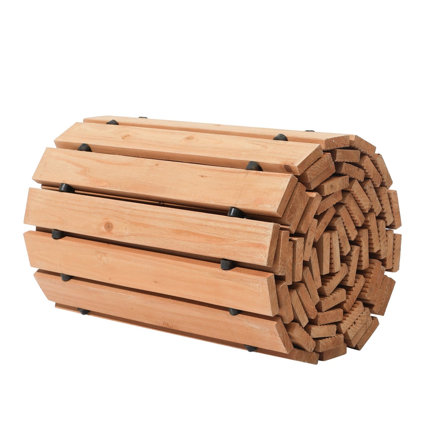 12 Fuß L x 22 Zoll B Gerader Gartenweg Ausrollbarer Gartenweg