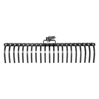 Tow behind landscape rake 60" Lawn Dethatcher Rake with 21 steel tines