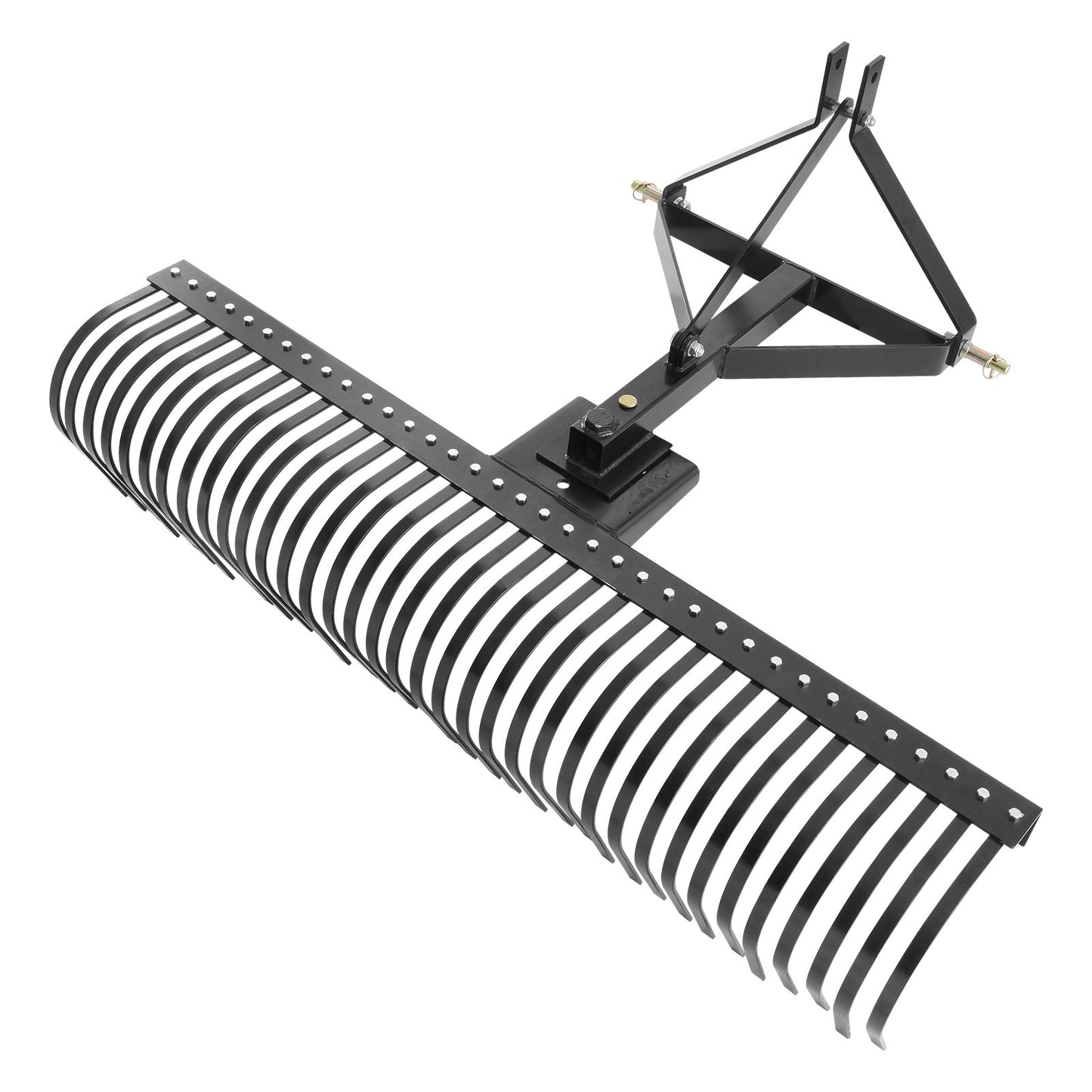 Tow Behind Dethatcher 72" 3-Point Lawn Dethatcher Rake with Accessories