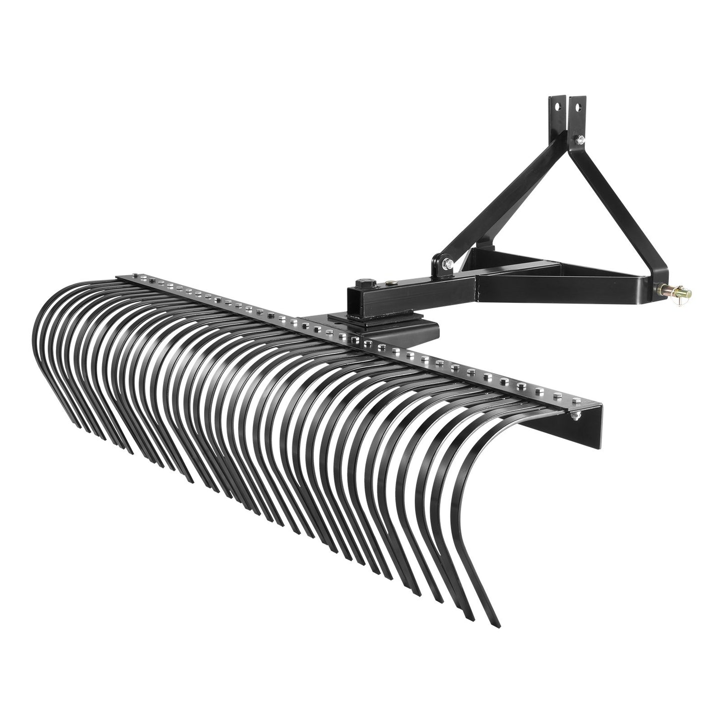 Tow Behind Dethatcher 72" 3-Point Lawn Dethatcher Rake with Accessories