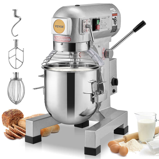 Commercial Food Mixer 28,5L 3-hastighets Stand Deg Mixer 1100W för restaurang