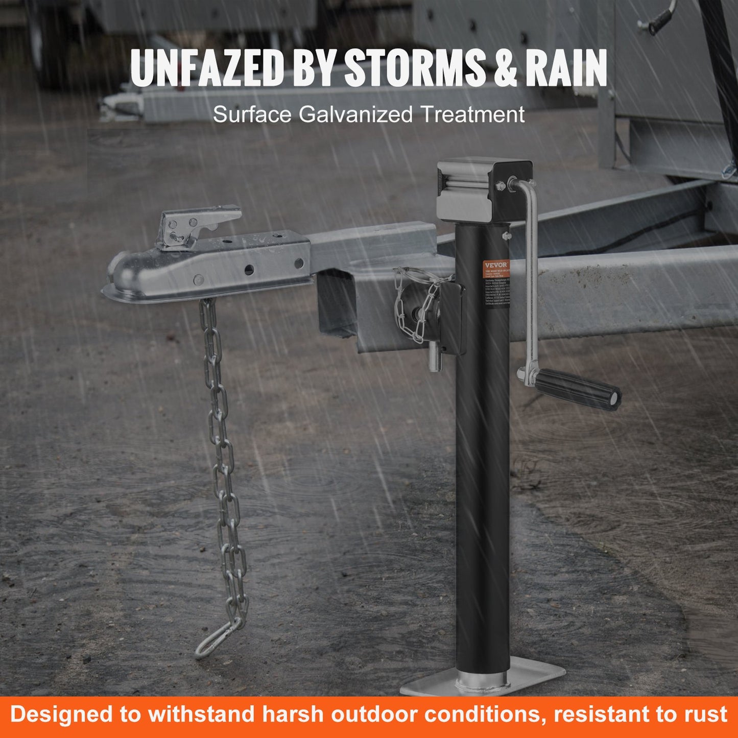 Rak släpvagnskoppling, för 2-tums dragkula, 2-tums kanal, 3500 lbs kapacitet, tung släpvagnskoppling, idealisk för bogsering av kombibilar, pickuptruckar, stadsjeepar, förzinkad yta