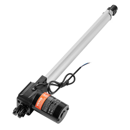 Linjärt ställdon 12V 16In Heavy Duty 1320lbs/6000N 0,19"/s IP44-skydd