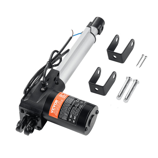 Linjärt ställdon 12V 6Tum Heavy Duty 1320lbs/6000N 0,19"/s IP44-skydd