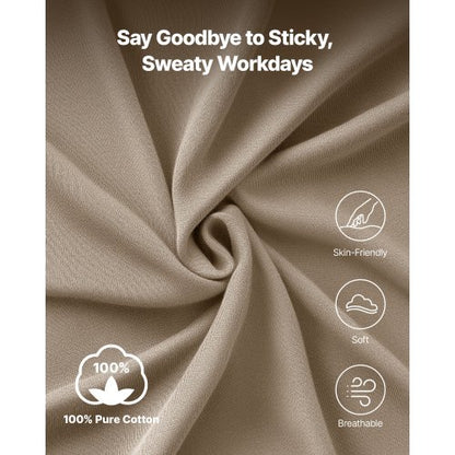 FR Skjortor, Flamskyddande Långärmade Kläder Lätt 7 oz Andningsbar Bomull, Herr Flamhämmande Arbetsskjorta med Förkrympbehandling & Ficka, För Svetsare, Elektriker, Grå XL |  EU