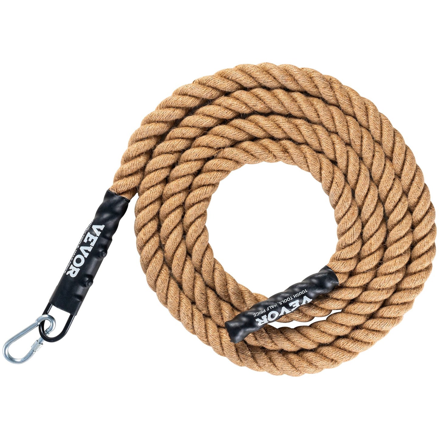 1.5"x15FT Gym Climbing Rope Fitness Strength Training Rope Home Workout