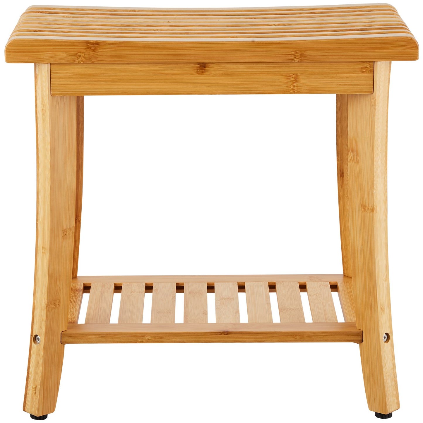 Bambu duschbänk 19,1 x 11,3 x 18,3 i duschpallsstol för badrum