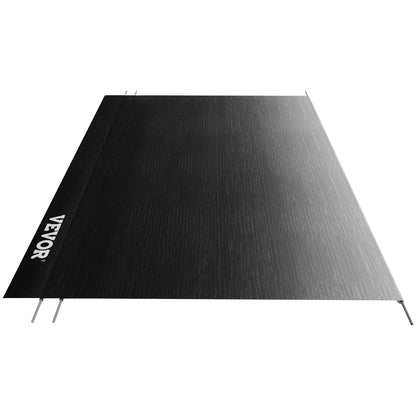 RV Markistyg RV Camper Trailer Ersättningstyg 18 ft Charcoal Fade