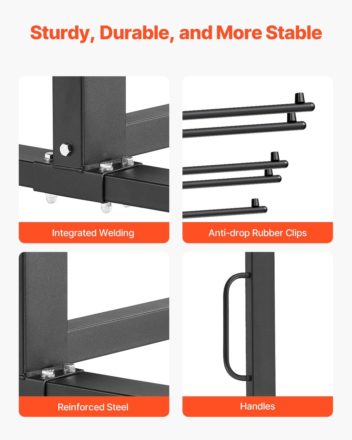 Folding Chair Rack Cart för 84 stolar/ 12 bord+42 stolar på 800 LBS