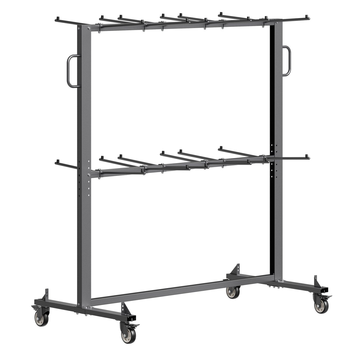 Folding Chair Rack Cart för 84 stolar/ 12 bord+42 stolar på 800 LBS