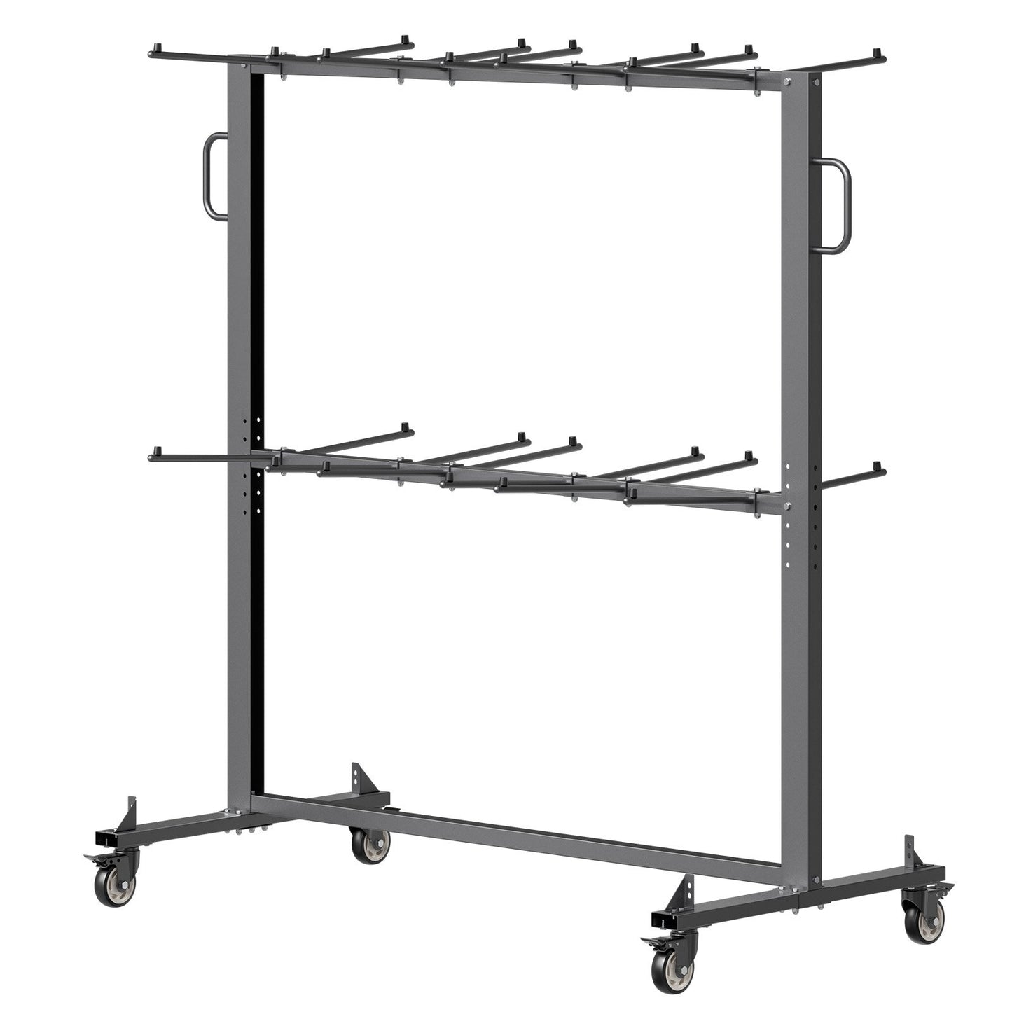 Folding Chair Rack Cart för 84 stolar/ 12 bord+42 stolar på 800 LBS