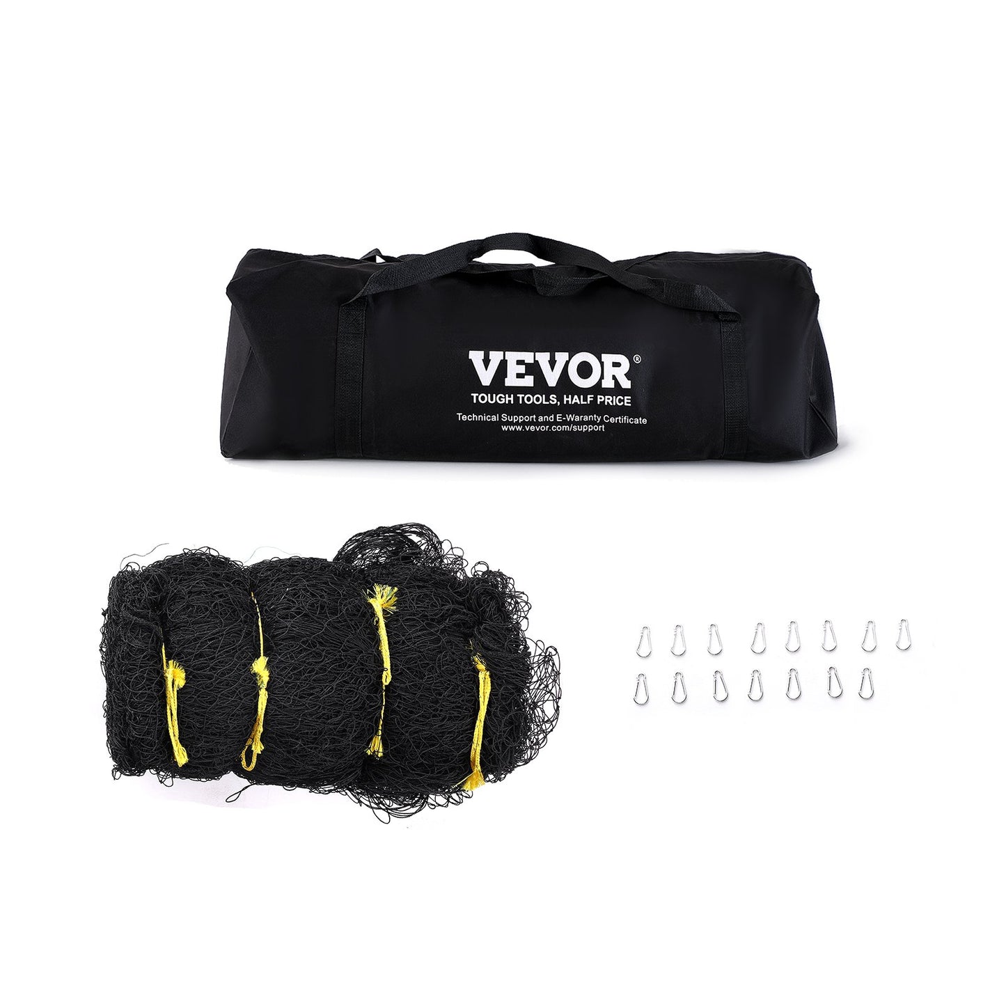 Baseball Batting Net, Professional Softball Baseball Batting Training Net, Training Portable Pitching Cage Netting with Door &amp; Carrying Bag, Heavy Duty Enclosed PE Netting, 35FT (NET ONLY)
