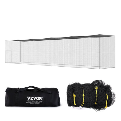 Baseball Batting Net, Professional Softball Baseball Batting Training Net, Training Portable Pitching Cage Netting with Door &amp; Carrying Bag, Heavy Duty Enclosed PE Netting, 70FT (NET ONLY)